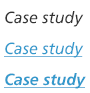 Case study