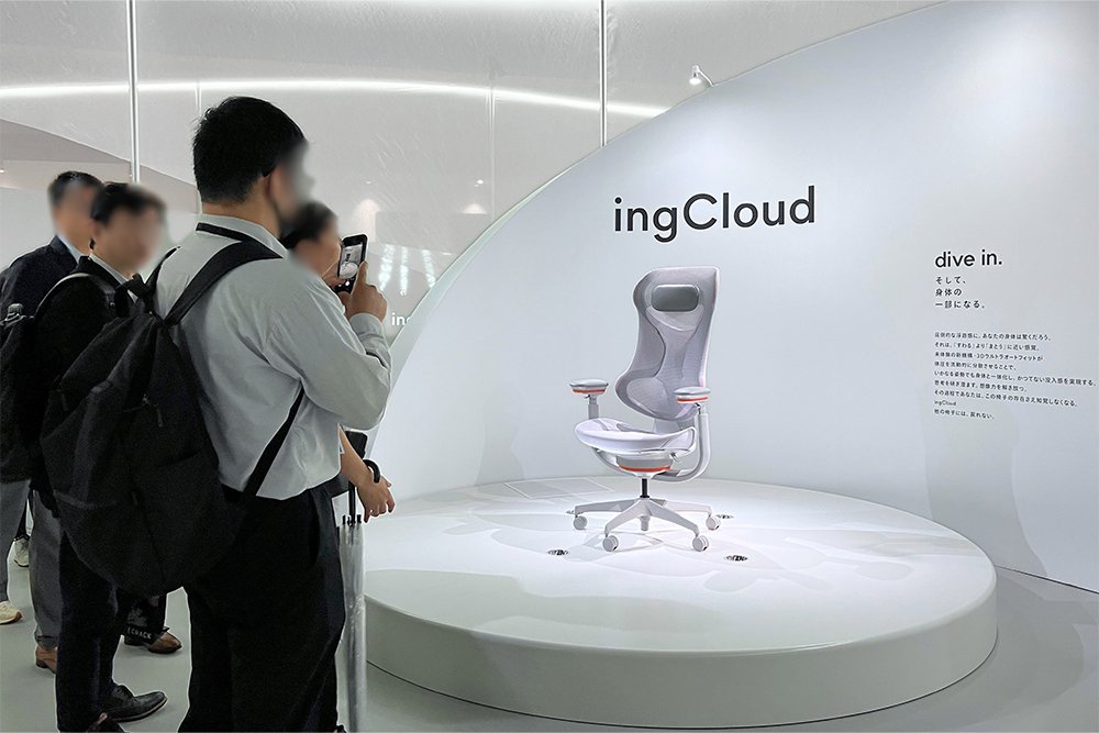 「ingCloud(イングクラウド)」自体がフォトスポットとなるほどの注目ぶり