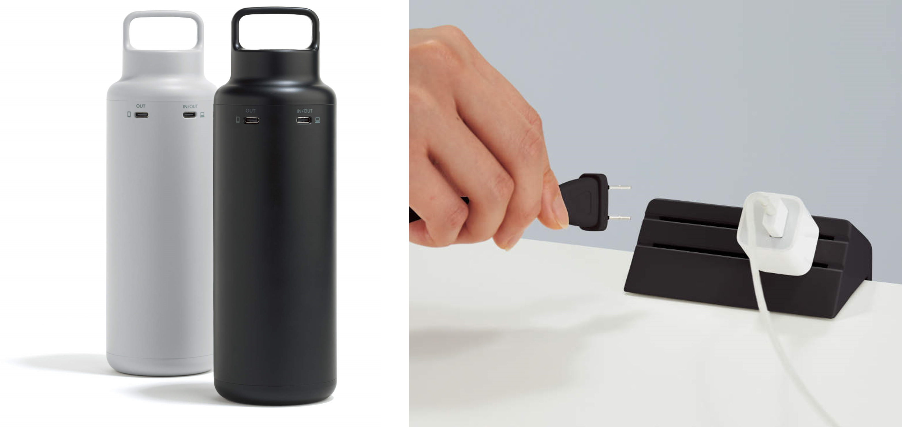 「Energy bottle(エナジーボトル)」(左)、「Energy Line(エナジーライン)」(右)