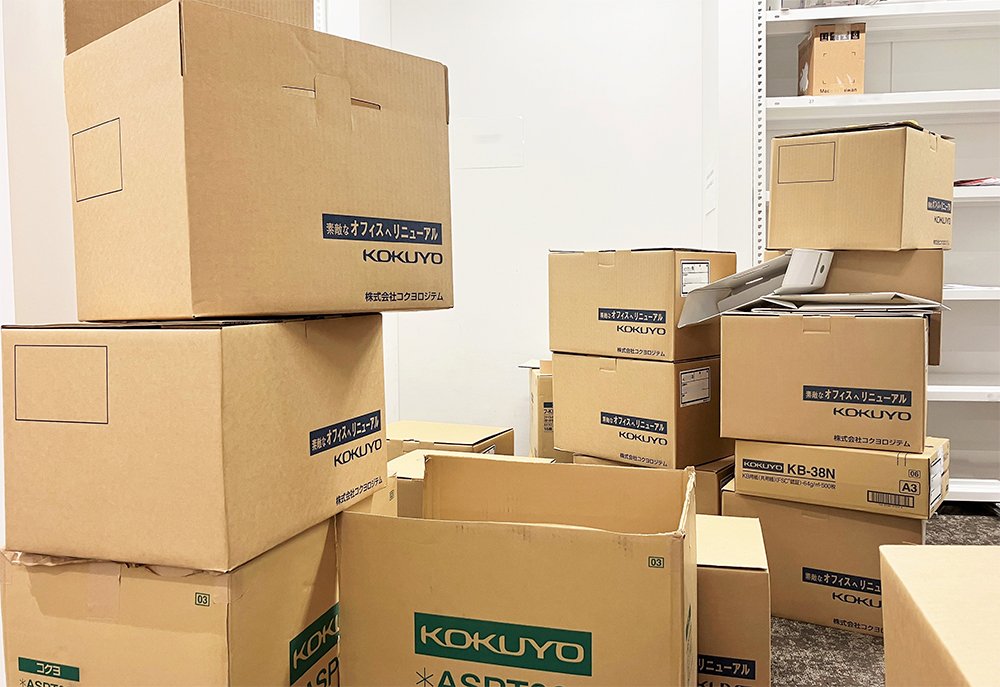 荷物の移動や管理の計画には社内連携が必須