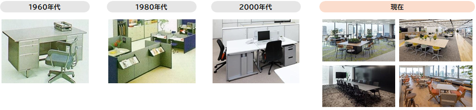 オフィスカラーの変遷と現代のトレンド