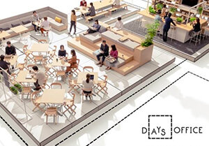DAYS OFFICEでコロナ対策オフィスをシミュレーション！