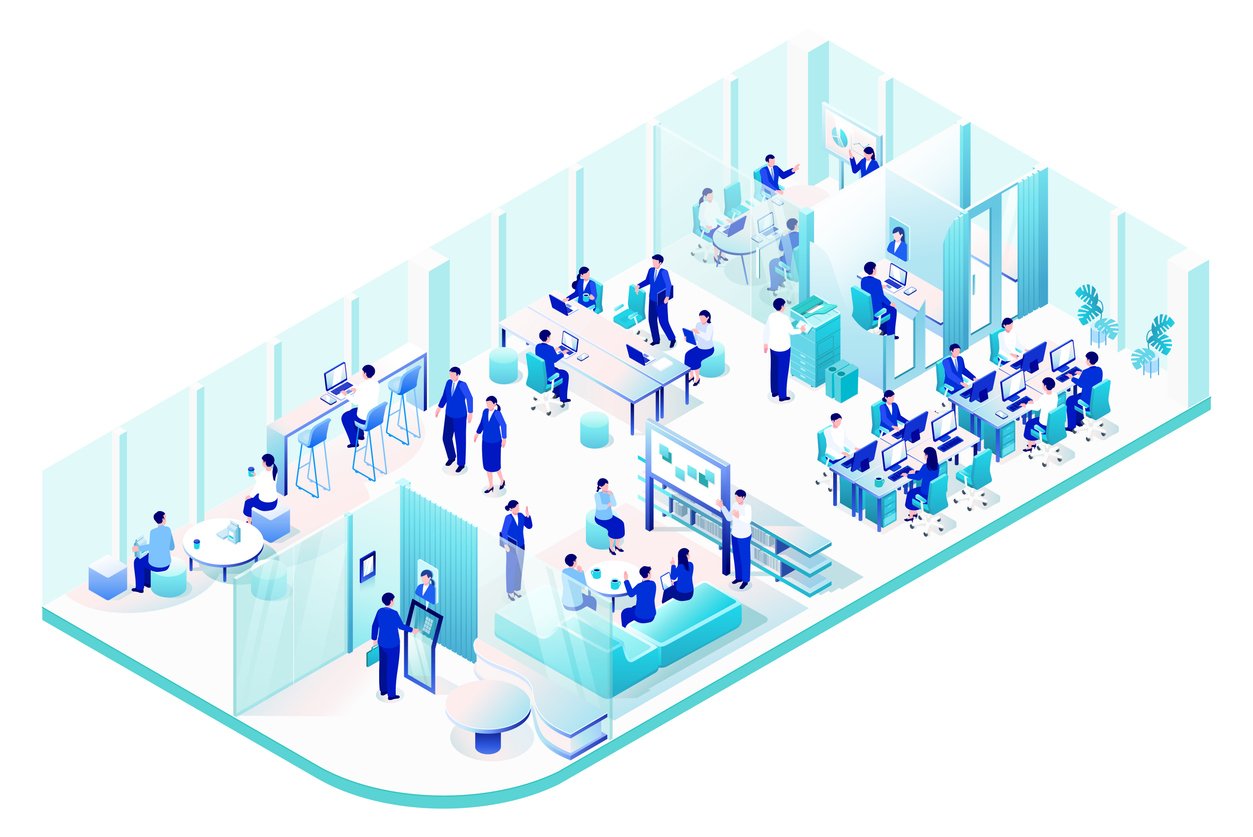 働き方用語辞典「ゾーニング」