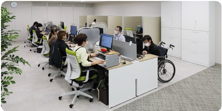 3.【働きやすい空間づくりのポイント】多様性への配慮。誰もが働きやすい環境づくり