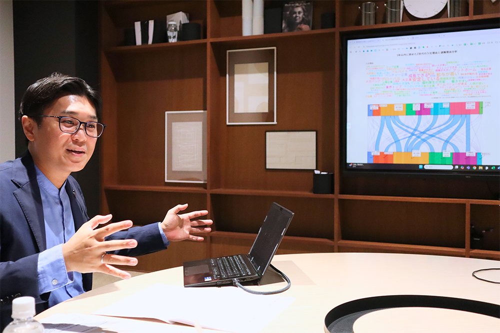 豊富な社員クチコミデータを分析、社員の本音を深掘りする