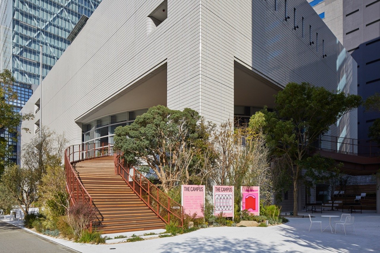 campus stair