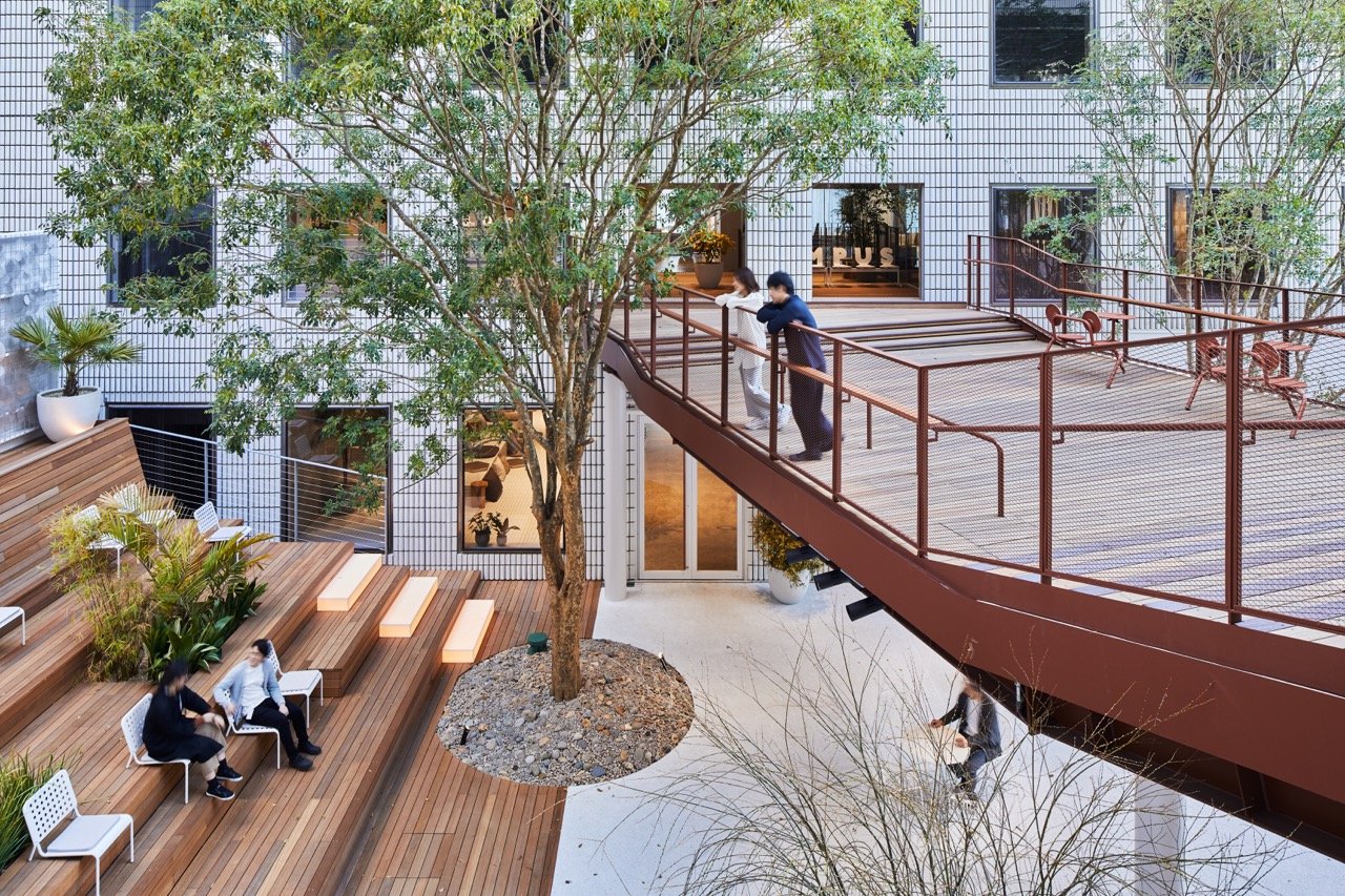 campus stair