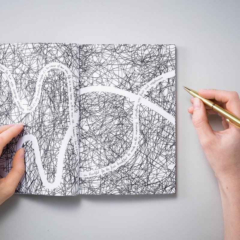 book pencil