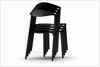 Easily stackable lightweight