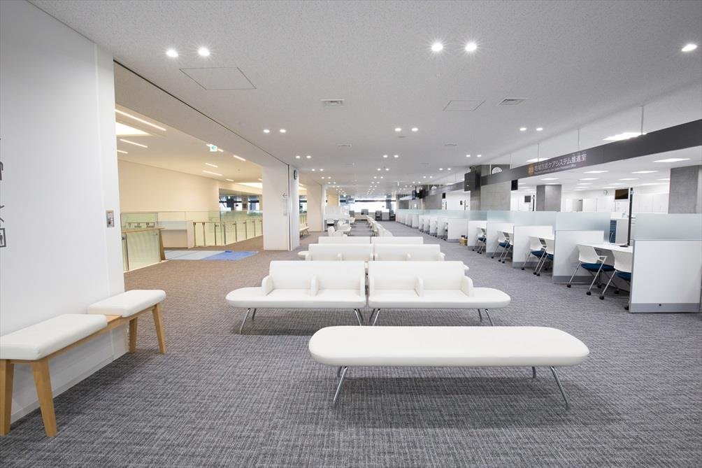 【藤沢市役所】2F 地域包括ケアシステム推進室待合