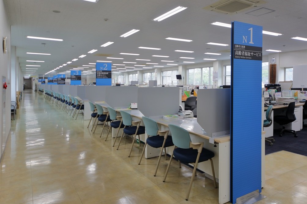 【宗像市役所】北館窓口エリア
