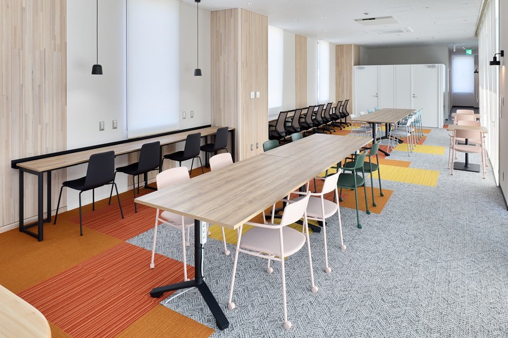 【京丹後市役所 峰山庁舎2号館】3職員ワークラウンジ