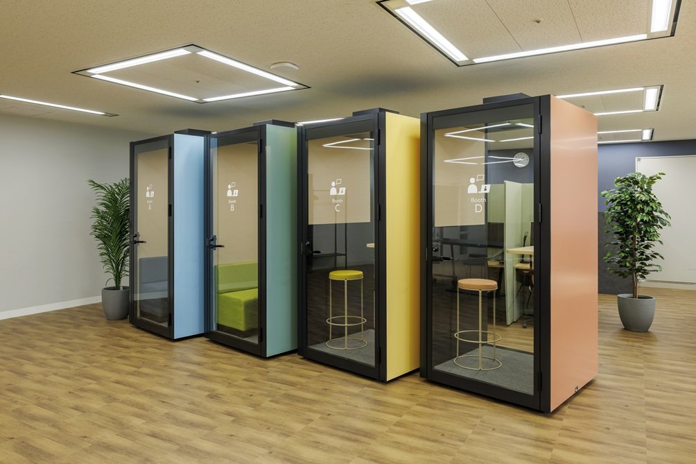 【石川県庁】個室ブース1人用