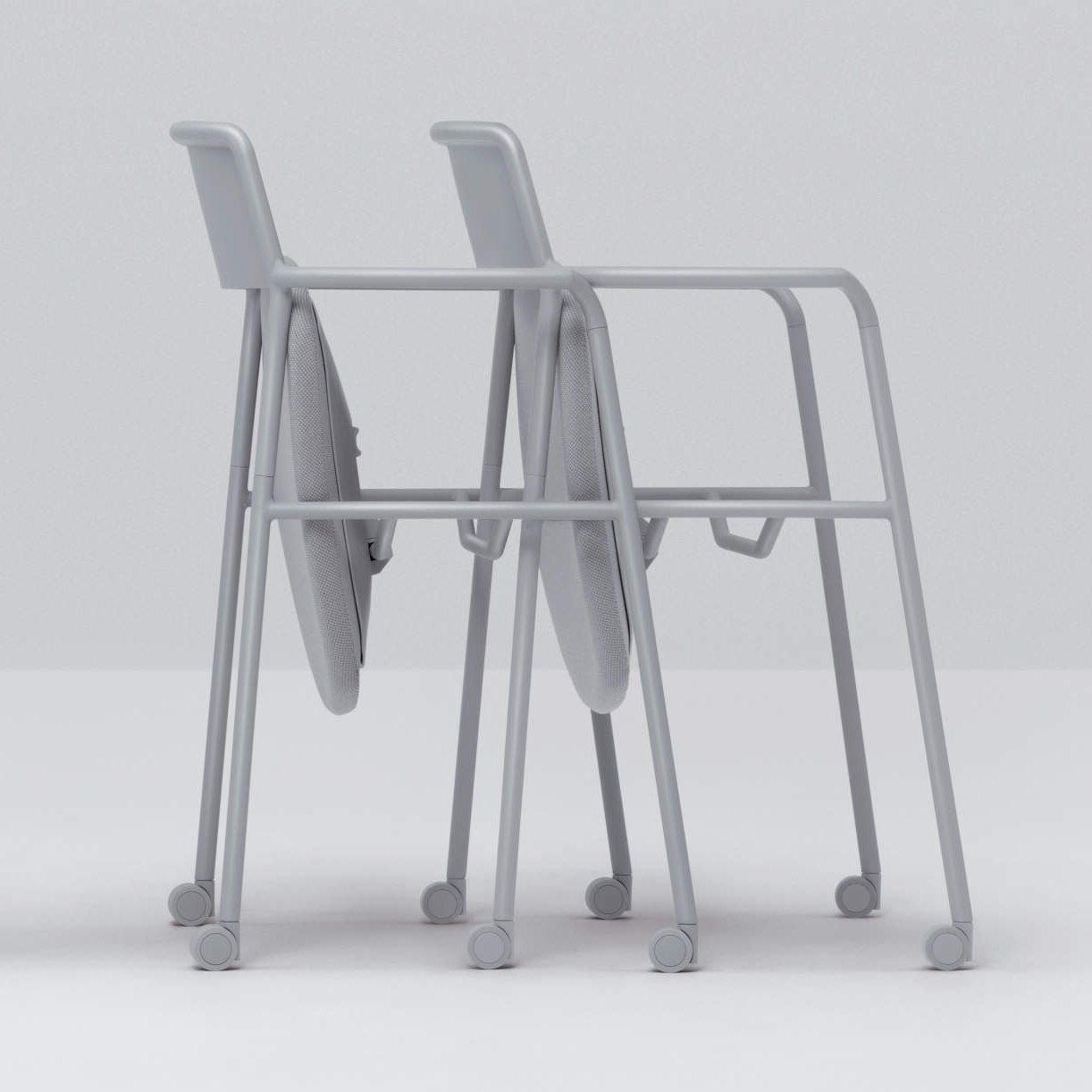 収納しやすい水平スタッキング