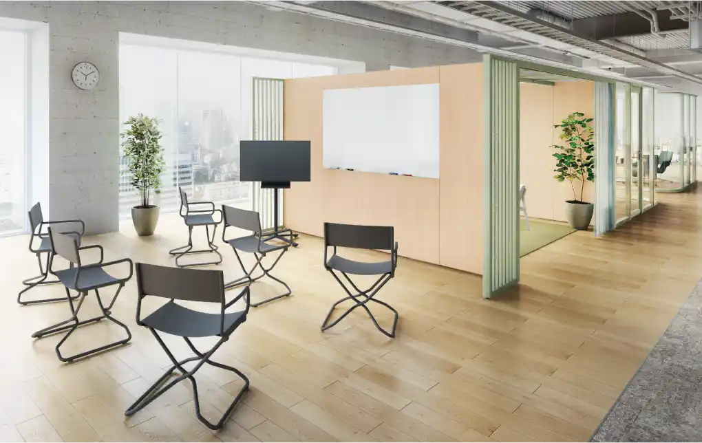 多様なアクティビティに対応可能な空間を実現