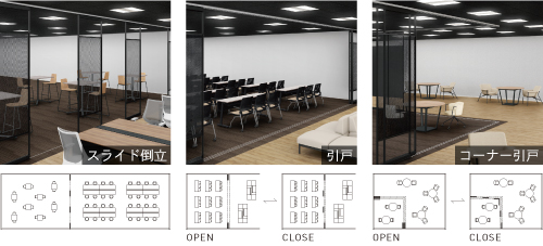 多目的な利用シーンに対応します