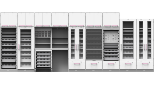 自由な組み合わせで効率的かつ美しく収納