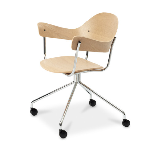 ym-02 Chair 4-Star Base with Caster