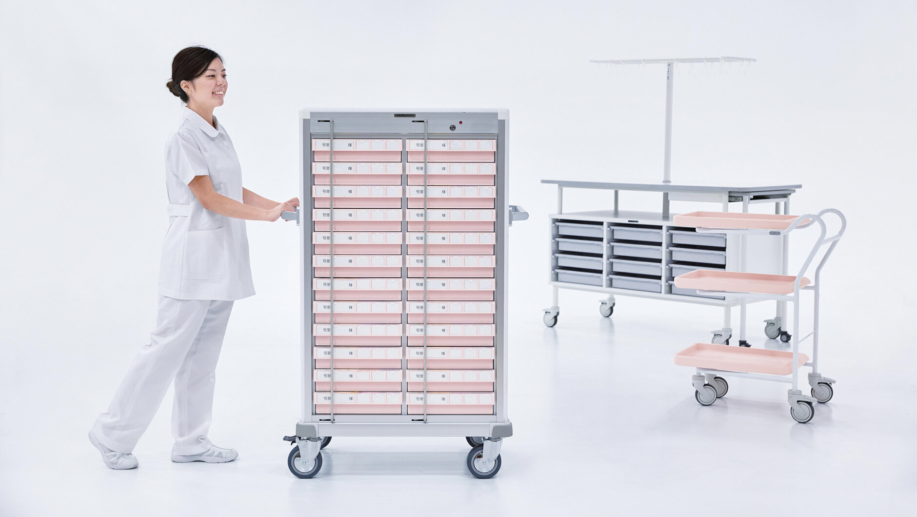 与薬カート|製品情報|コクヨの医療・高齢者福祉|コクヨファニチャー
